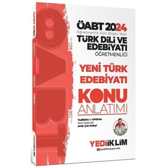 Yediiklim Yayınları 2024 Öabt Türk Dili Ve Edebiyatı Öğretmenliği Yeni Türk Edebiyatı Konu Anlatımı Faruk Karaaslan