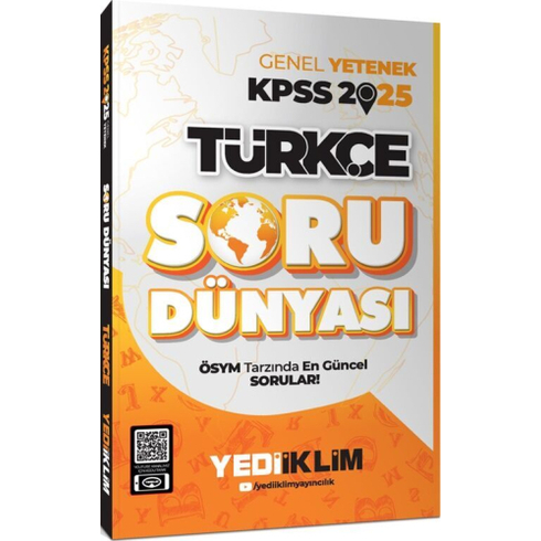 Yediiklim Yayınları 2025 Kpss Genel Yetenek Türkçe Soru Dünyası Komisyon