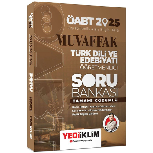 Yediiklim Yayınları 2025 Öabt Muvaffak Türk Dili Ve Edebiyatı Öğretmenliği Tamamı Çözümlü Soru Bankası Serhat Gültekin