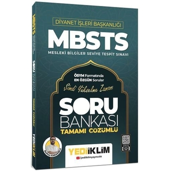 Yediiklim Yayınları Diyanet Işleri Başkanlığı Mbsts Tamamı Çözümlü Soru Bankası M. Burhan Karakışla