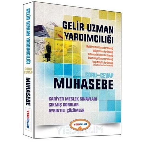 Yediiklim Yayınları Gelir Uzman Yardımcılığı 2016 Muhasebe Soru Cevap