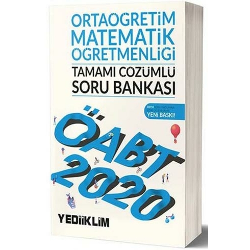 Yediiklim Yayınları Kpss Öabt Ortaöğretim Matematik Öğretmenliği Tamamı Çözümlü Soru Bankası