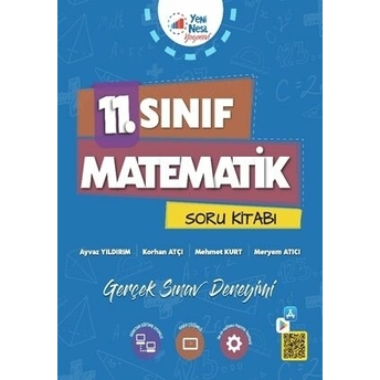 Yeni Nesil Yayınları 11. Sınıf Matematik Soru Kitabı Komisyon