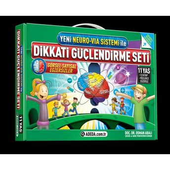 Yeni Neuro-Via Sistem - Dikkati Güçlendirme Seti 11 Yaş Osman Abalı