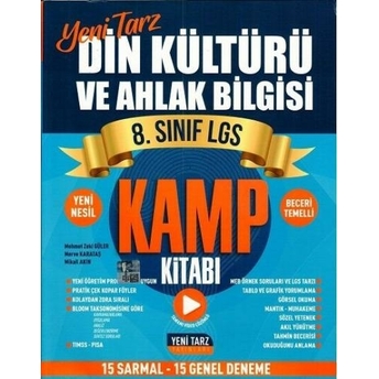 Yeni Tarz 8. Sınıf Lgs Din Kültürü Ve Ahlak Bilgisi Kamp Kitabı Komisyon