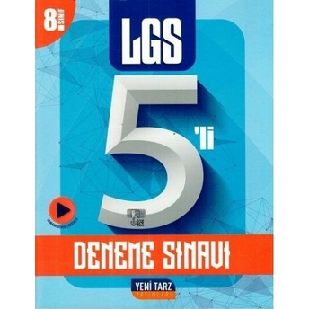 Yeni Tarz Yayınları 8. Sınıf Lgs 5 Li Deneme Sınavı Video Çözümlü Komisyon