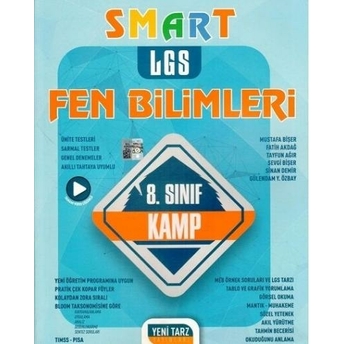 Yeni Tarz Yayınları 8. Sınıf Lgs Fen Bilimleri Smart Kamp Komisyon