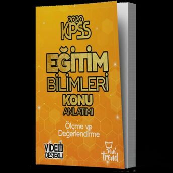 Yeni Trend 2020 Kpss Eğitim Bilimleri Ölçme Ve Değerlendirme Konu Anlatımlı (Yeni) Kolektif