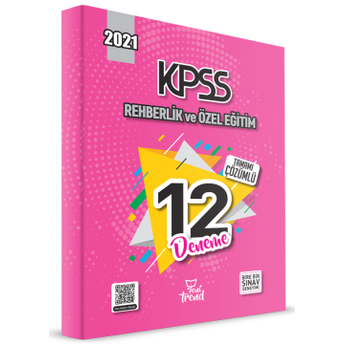 Yeni Trend 2021 Kpss Eğitim Bilimleri Rehberlik Ve Özel Eğitim 12 Deneme Çözümlü Komisyon