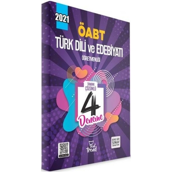 Yeni Trend 2021 Öabt Türk Dili Ve Edebiyatı Öğretmenliği Tamamı Çözümlü 4 Deneme Komisyon