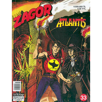 Yeni Zagor Atlantis Sayı: 33 - Mauro Boselli