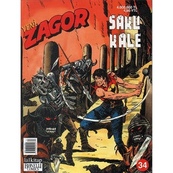 Yeni Zagor Saklı Kale Sayı: 34 Mauro Boselli