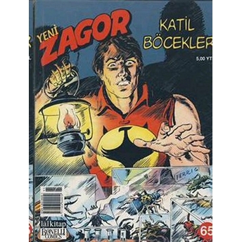 Yeni Zagor Sayı: 65 Katil Böcekler Moreno Burattini