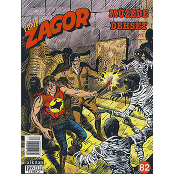 Yeni Zagor Sayı: 82 Müzede Dehşet Mauro Boselli