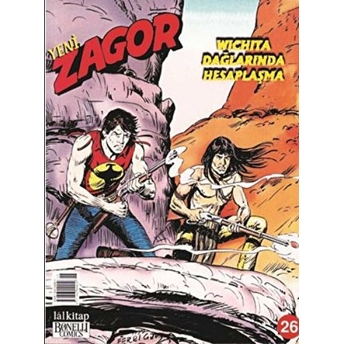 Yeni Zagor Wichita Dağlarında Hesaplaşma Sayı: 26 Mauro Boselli