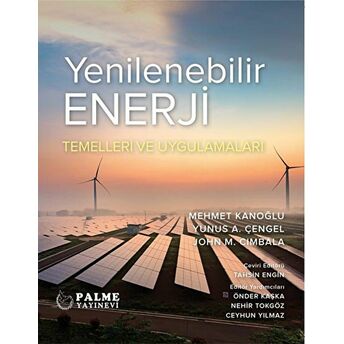 Yenilenebilir Enerji Temelleri Ve Uygulamaları Yunus A. Çengel