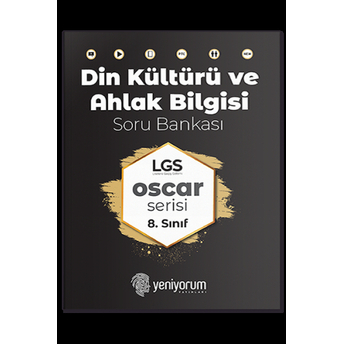 Yeniyorum Yayınları 8. Sınıf Lgs Din Kültürü Ve Ahlak Bilgisi Oscar Soru Bankası Komisyon