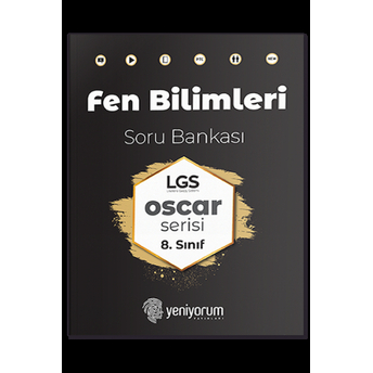 Yeniyorum Yayınları 8. Sınıf Lgs Fen Bilimleri Oscar Soru Bankası Komisyon