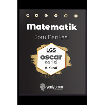 Yeniyorum Yayınları 8. Sınıf Lgs Matematik Oscar Soru Bankası Komisyon