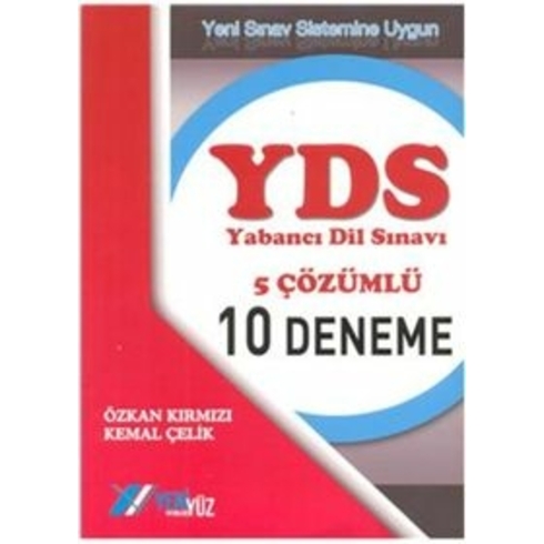 Yeniyüz Yds 5 Çözümlü Deneme 10 Deneme-Özkan Kırmızı