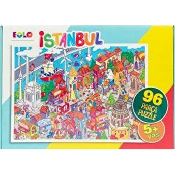 Yer Puzzle-96 Parça Puzzle - Istanbul