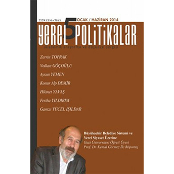 Yerel Politikalar Sayı : 5 Kolektif