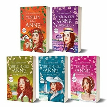 Yeşilin Kızı Anne - 5 Kitap Takım L. M. Montgomery