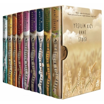 Yeşilin Kızı Anne 9 Kitap Kutulu Set (Ciltli) L.m. Montgomery