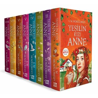 Yeşilin Kızı Anne Set - 8 Kitap L. M. Montgomery