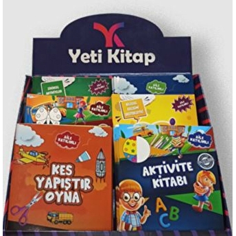 Yeti Etkinlik Kitapları Standı (120 Kitap - 10 Çeşit) Kolektif