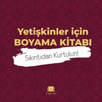 Yetişkinler Için Boyama Kitabı-Mandala Emine Yıldızgil