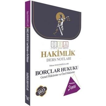 Yetki Yayınları Hakimlik Borçlar Hukuku Genel Ve Özel Hükümler Ders Notları Hakan Hasanoğulları