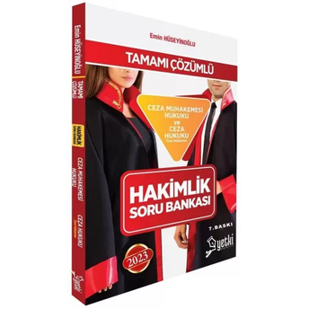 Yetki Yayınları Hakimlik Ceza Muhakemesi Hukuku Ve Ceza Hukuku Özel Hükümler Soru Bankası Emin Hüseyinoğlu