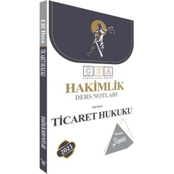 Yetki Yayınları Hakimlik Ticaret Hukuku Ders Notları Ayşe Hoca