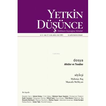 Yetkin Düşünce Sayı: 21 Kolektif