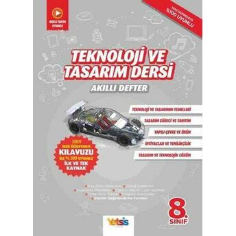 Yetsis Yayınları 8. Sınıf Teknoloji Ve Tasarım Dersi Akıllı Defter Komisyon