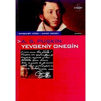 Yevgeniy Onegin Aleksandr Puşkin