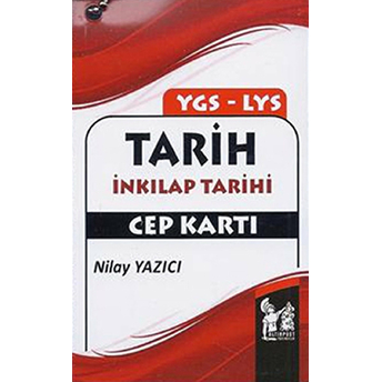 Ygs-Lys Tarih-Inkılap Tarihi Cep Kartı-Nilay Yazıcı