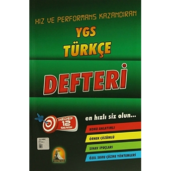 Ygs Türkçe Defteri Kolektif