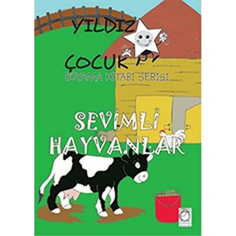 Yıldız Çocuk Boyama Kitabı Serisi 4 - Sevimli Hayvanlar Kolektif