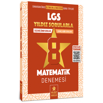 Yıldız Sorular 8. Sınıf Lgs Matematik 8 Deneme Video Çözümlü Komisyon