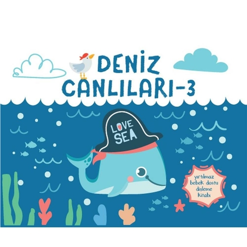 Yırtılmaz Kitap: Deniz Canlıları 3