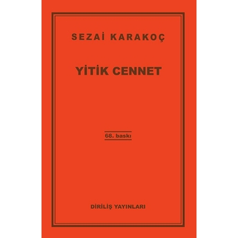 Yitik Cennet Sezai Karakoç