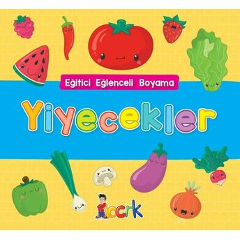 Yiyecekler - Eğitici Eğlenceli Boyama Kolektif