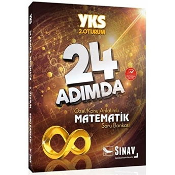 Yks 2.Oturum 24 Adımda Matematik Özel Konu Anlatımlı Soru Bankası Kolektif