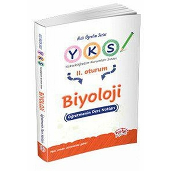 Yks 2. Oturum Biyoloji Öğretmenin Ders Notları Kolektif