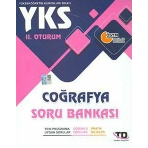 Yks 2.Oturum Coğrafya Soru Bankası