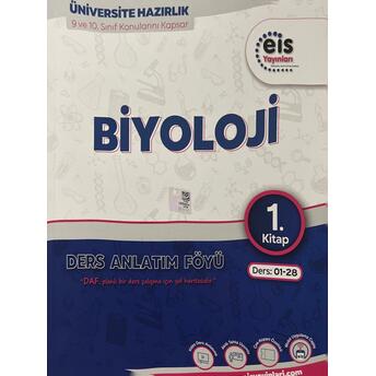 Yks - Daf - Biyoloji - 1. Kitap