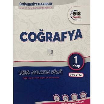 Yks - Daf - Coğrafya - 1. Kitap