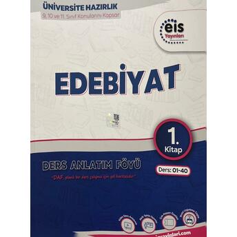 Yks - Daf - Edebiyat - 1. Kitap